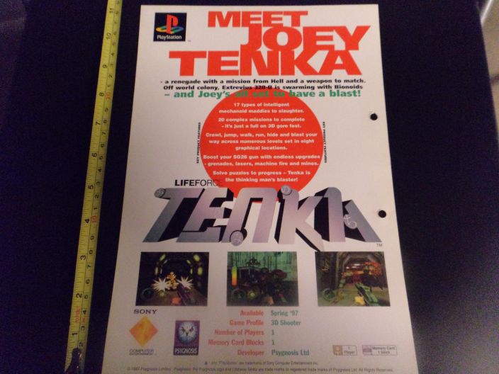 LIFEFORCE TENKA Psygnosis