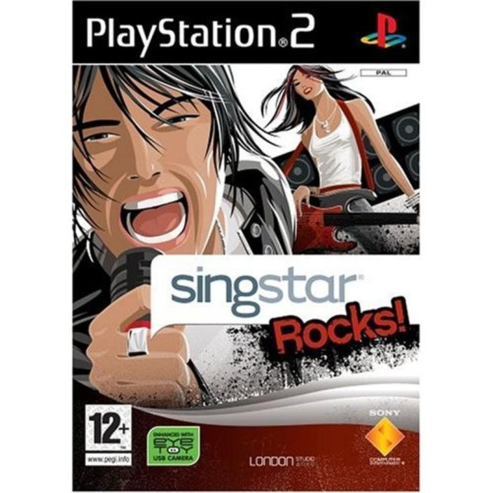 Singstar Rocks! kaytetty PS2