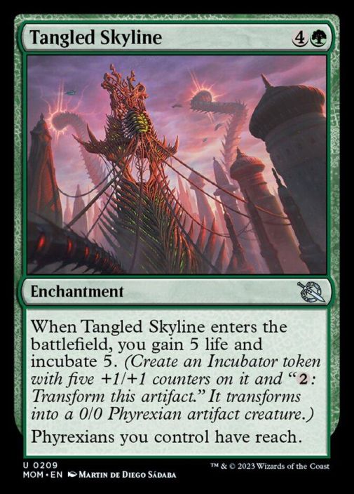 Tangled Skyline Foil Kunto: Near Mint
