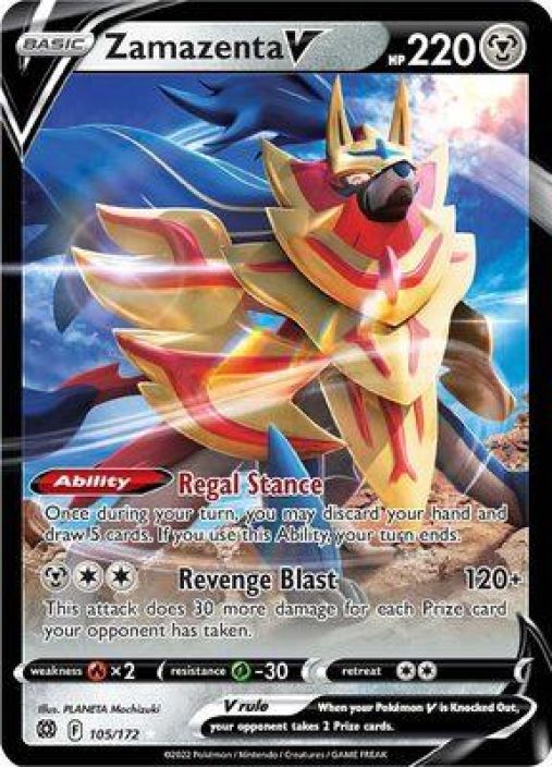 Zamazenta V 105/172 Kunto: NM