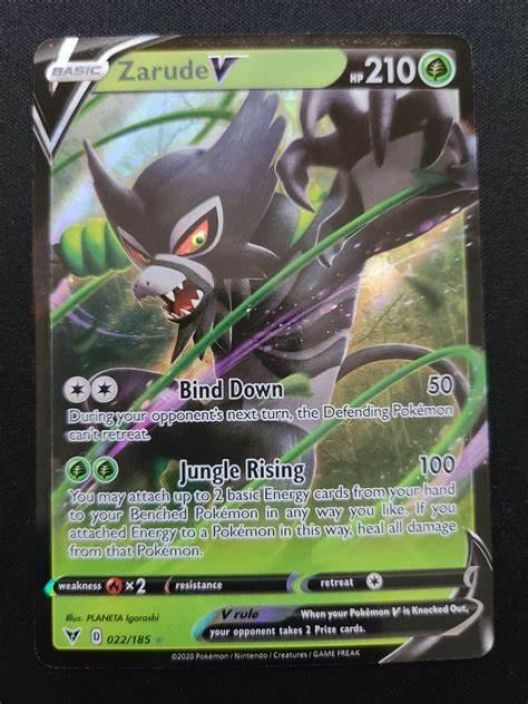Zarude V 022/185 Kunto: Near Mint (NM)