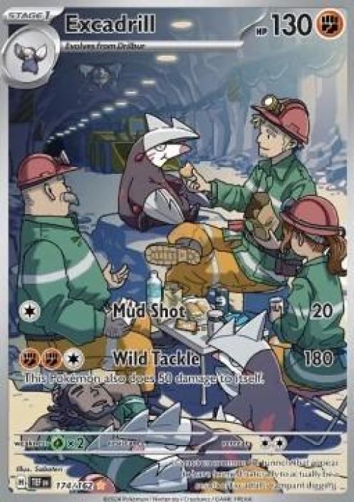Excadrill 174/162 Kunto: Near Mint