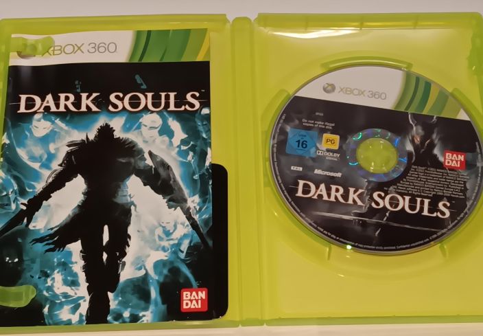 Dark Souls Limited Edition Kaytetty XBOX 360 Omassa Pahvikotelossaan Sisaltaa Pelin omissa kansissaan