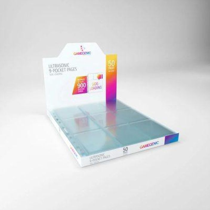 Gamegenic Ultrasonic 9-pocket Pages Side-Loading Display 50 kpl