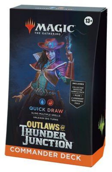 Outlaws of Thunder Junction Commander Deck Quick Draw Julkaisu 12/4