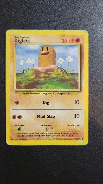 Diglett 47/102 Kunto: NM