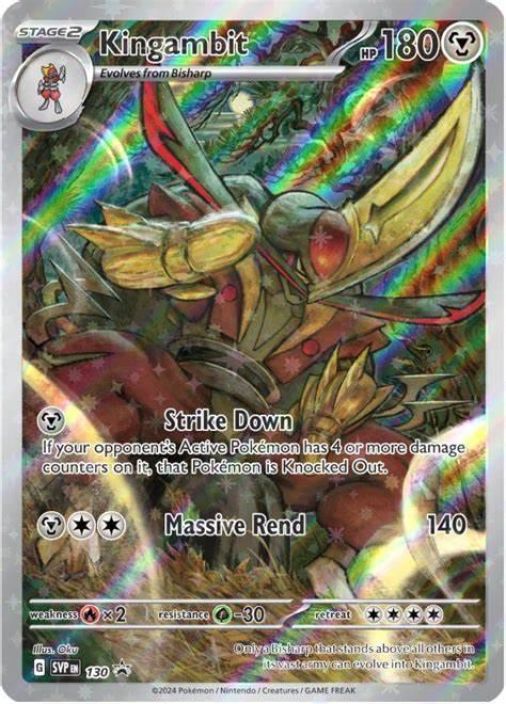 Kingambit 130 Promo Kunto: Near Mint