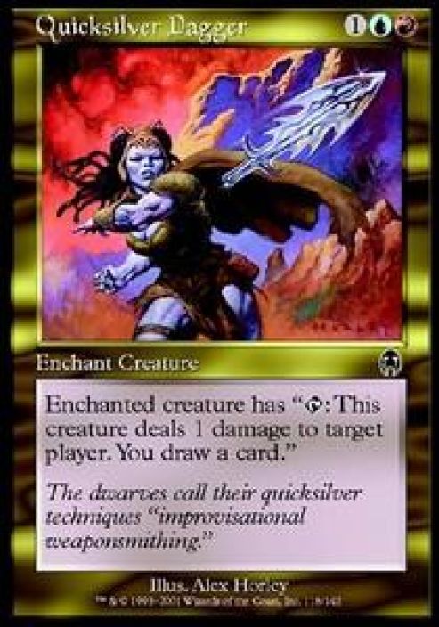 Quicksilver Dagger Kunto: Excellent