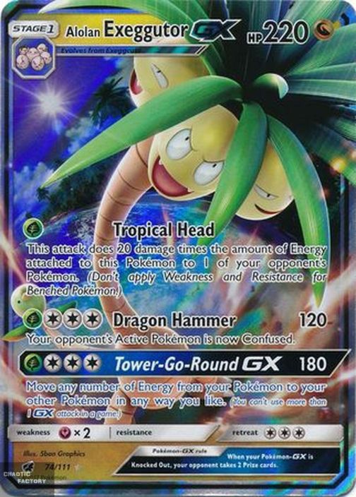 Alolan Exeggutor GX 74/111 LP