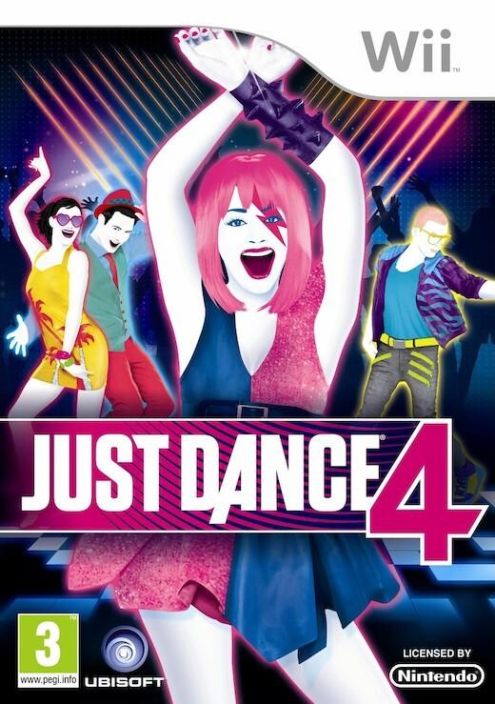 Just Dance 4 Kaytetty Wii