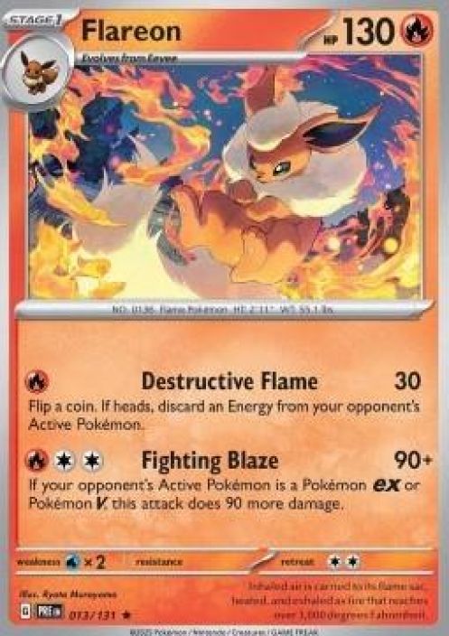 Flareon Holo 013/131 NM