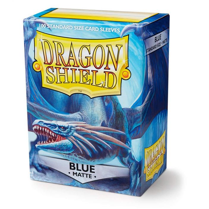 Dragon Shield standard Sleeves matte blue 100