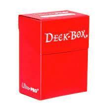 Ultra Pro Deck Box red 100 kortille