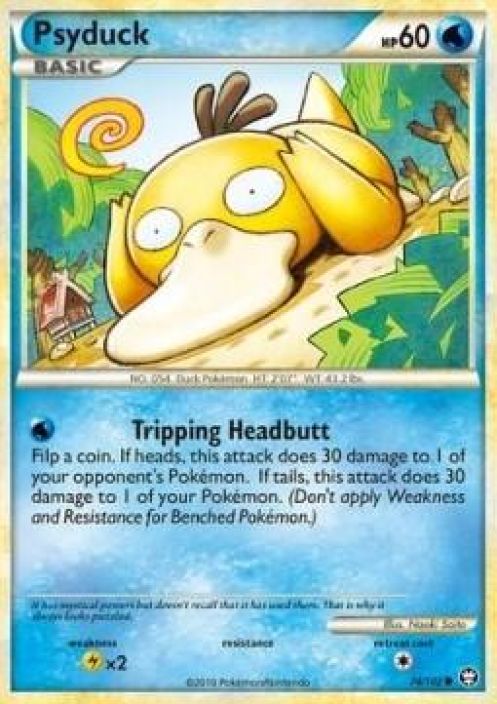 Psyduck EX Kunto: Excellent