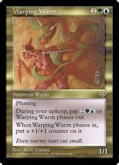 Warping Wurm Kunto: Excellent