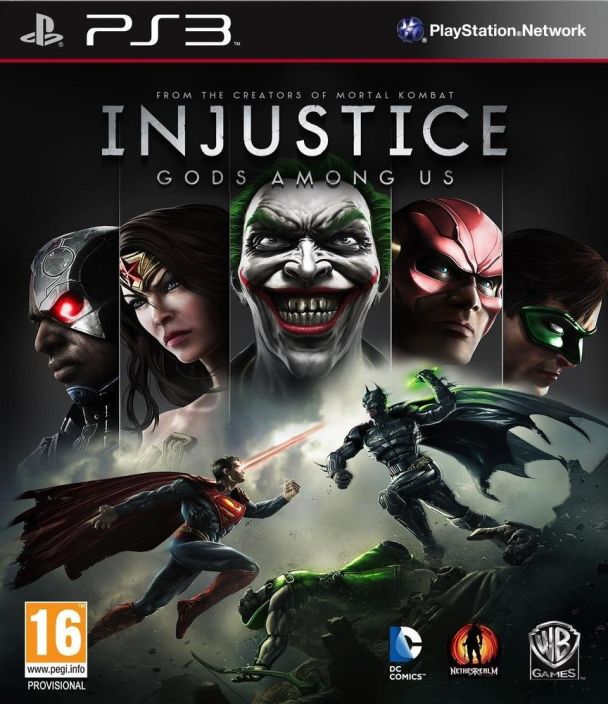 Injustice: Gods Among Us kaytetty PS3
