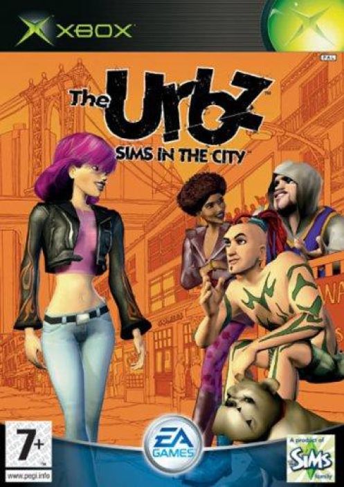 The Urbz: Sims in the City Xbox Kaytetty. Norja versio