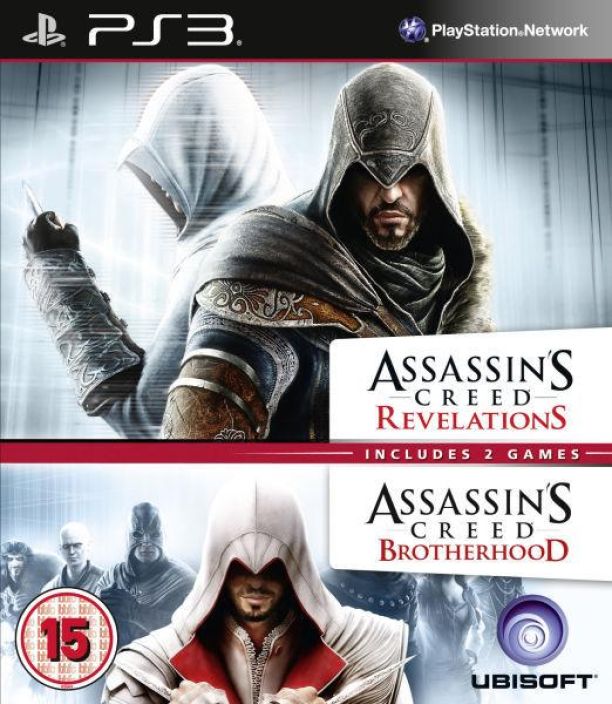 Assassin's Creed Brotherhood + Assassin's Creed Revelations kaytetty PS3