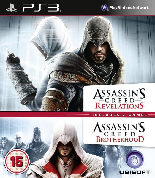 Assassin's Creed Brotherhood + Assassin's Creed Revelations kaytetty PS3