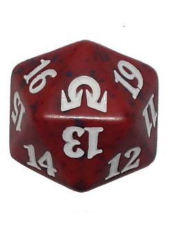 Role Playing Dice 23mm - Red