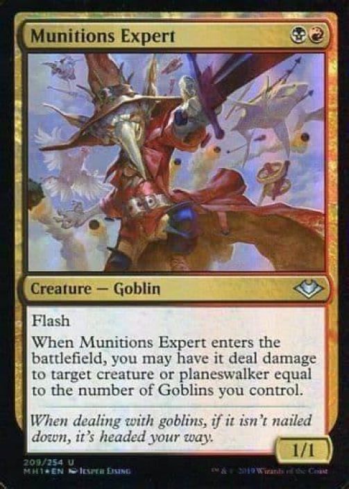 Munitions Expert Foil Kunto: Near Mint