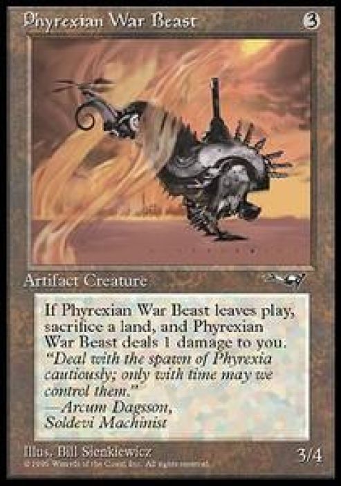 Phyrexian War Beast Kunto Excellent