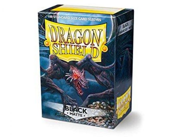Dragon Shield Sleeves Black 100
