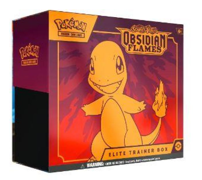 Pokemon Obsidian Flames Elite Trainer Box Julkaisupaiva: 11.8.2023