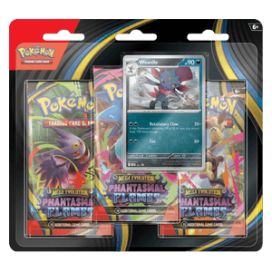 Pokemon Phantasmal Flames 3-Pack Blister Weavile