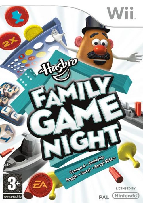 Hasbro Family Game Night kaytetty Wii
