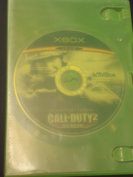 Call of Duty 2 Big Red One Loose Kaytetty Xbox Kaytetty. vain cd