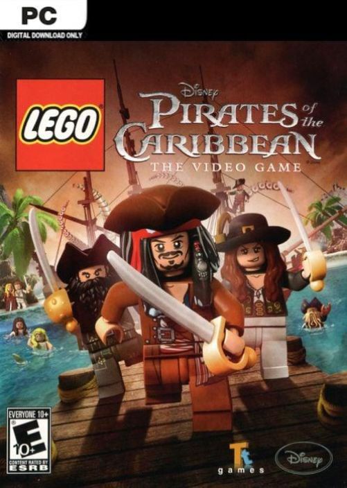 Lego Pirates of the Caribbean Kaytetty PC