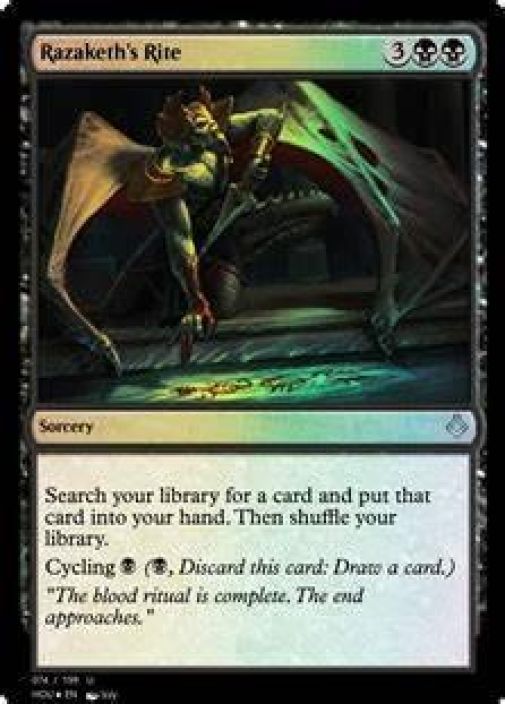 Razaketh's Rite Foil Kunto: Exellent