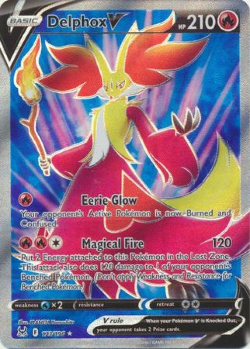 Delphox V 173/196 GD Kunto: GD