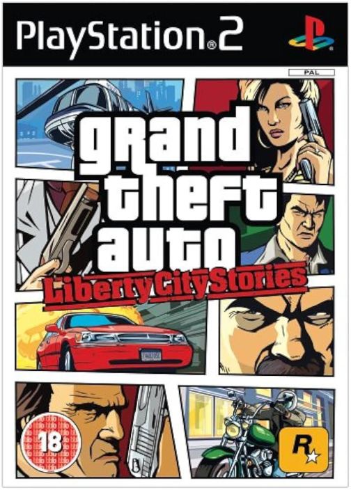 Grand theft auto Liberty city stories kaytetty PS2