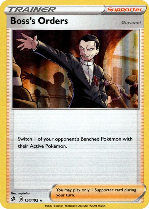 Boss's Orders 154/192 Holo Kunto: NM