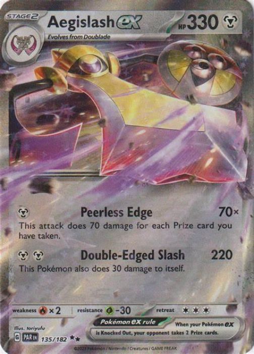 Aegislash ex 135/182 Kunto: Near Mint