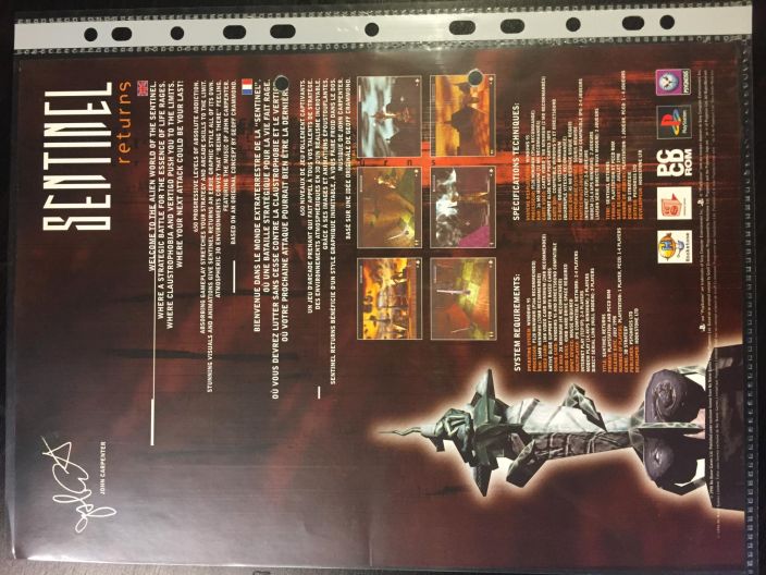 SENTINEL RETURNS Psygnosis