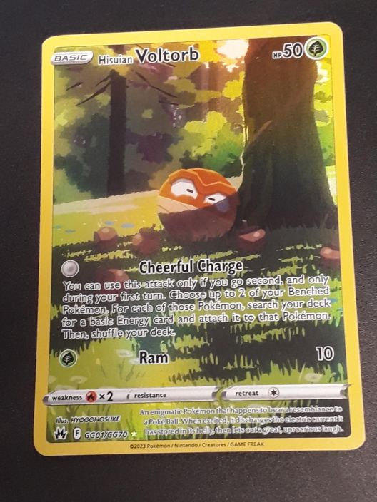 Hisuian Voltorb GG01/GG70 Kunto: NM