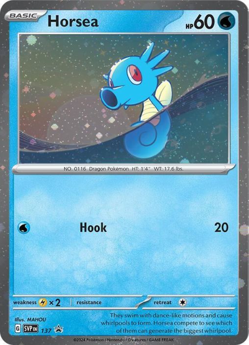 Horsea 137 Kunto: Near Mint