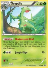 Sceptile 8/160 Reverse Holo GD