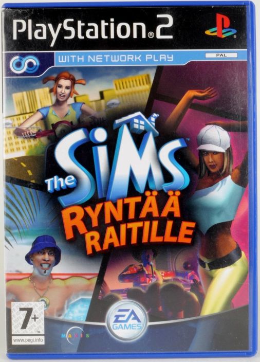 Sims ryntaa raitille(bustin' out) kaytetty PS2