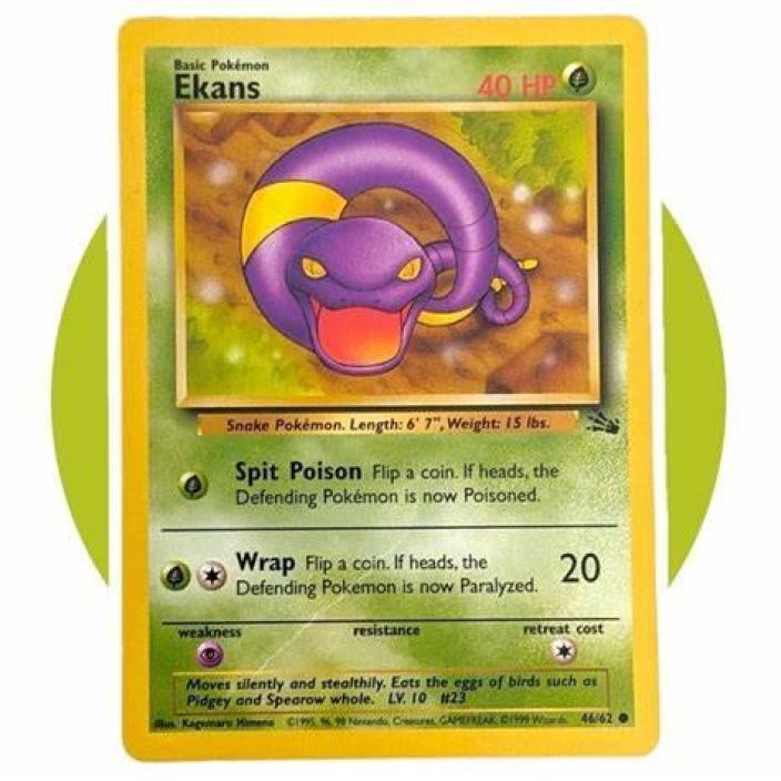 Ekans 46/62 Kunto NM