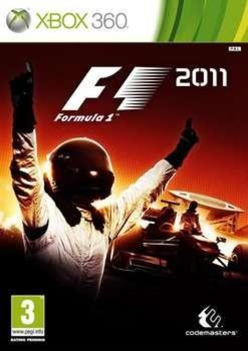 F1 2011 Nordic Edition kaytetty XBOX 360