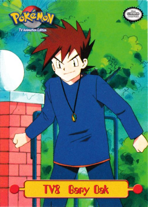 tv8 Gary Oak art card Kunto: Played