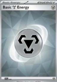 Basic Metal Energy Reverse Holo SVE 016 EX
