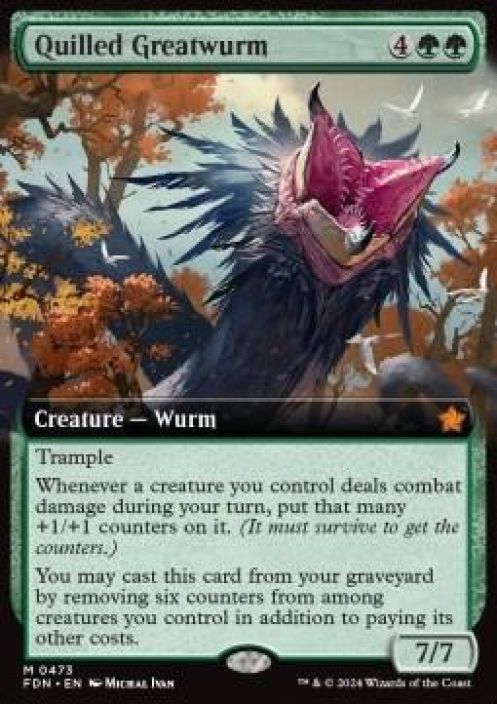 Quilled Greatwurm Kunto: NM