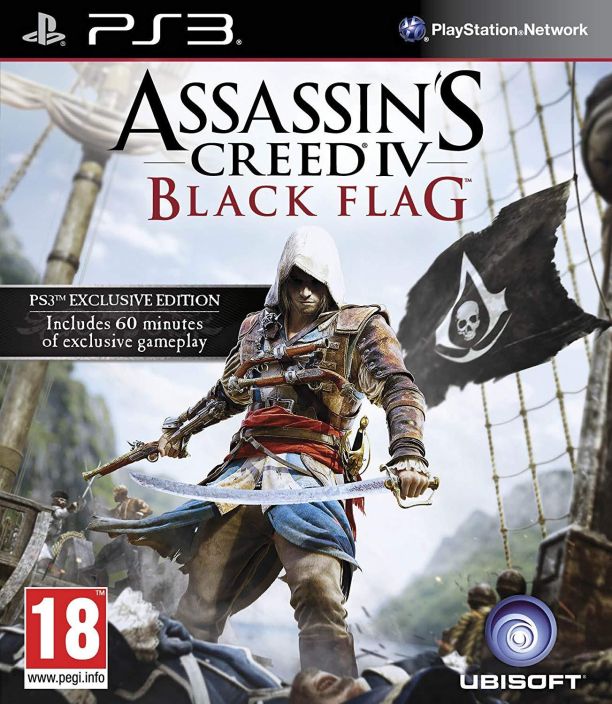 Assassin's Creed IV: Black Flag kaytetty PS3