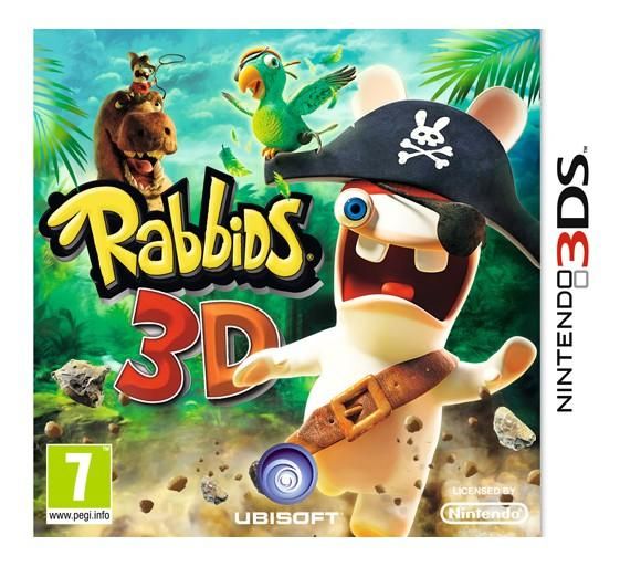 Rabbids 3D Kaytetty 3DS