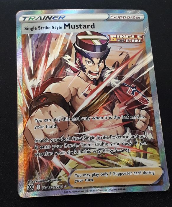 Single Strike Style Mustard TG28/TG30 Kunto: NM/M